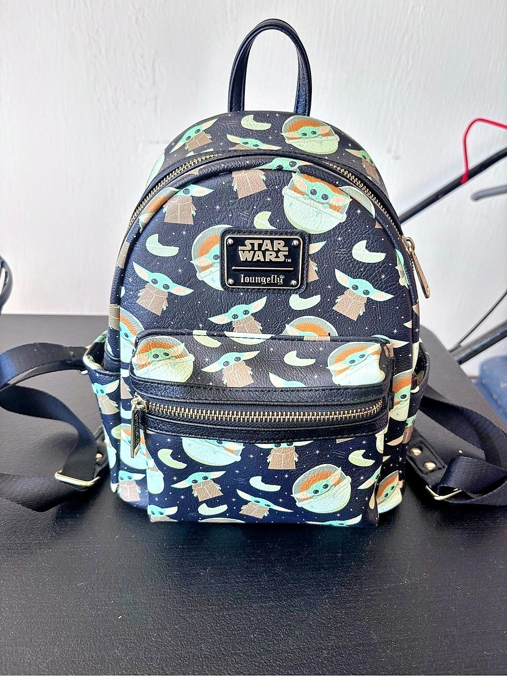 Loungefly Star Wars The Mandalorian Grogu All-Over Print Mini Backpack Mini